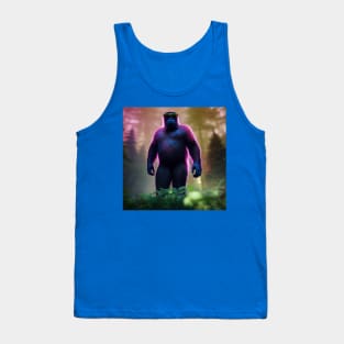 Dope Sasquatch in Nature Tank Top